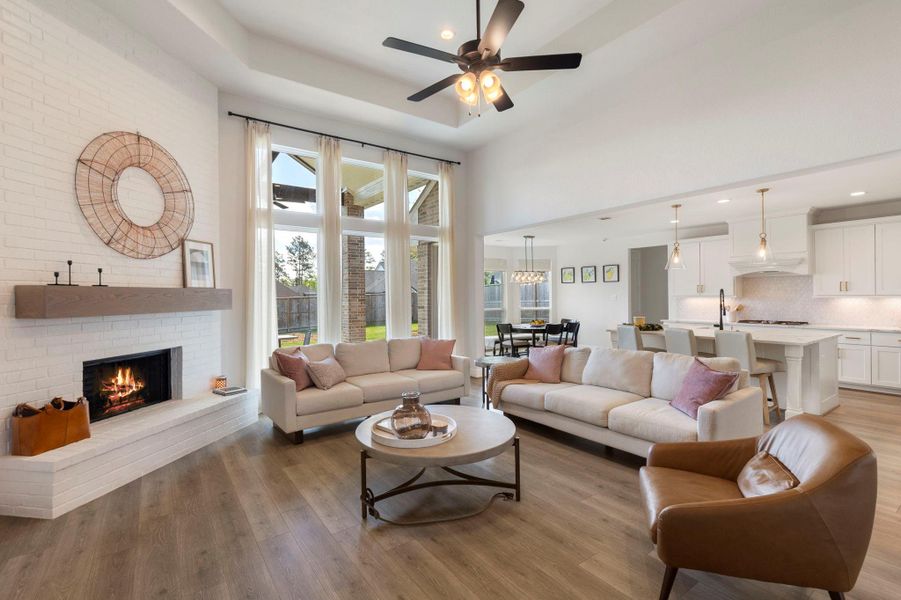 Furnished interior view inside a new home in Mostyn Manor Reserve, Magnolia (Image 7).