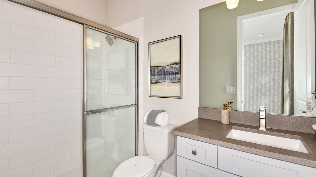 Representative furnished interior of a home built from the Pallazio by Taylor Morrison in Esplanade at Coasterra, Palmetto (Image 12).