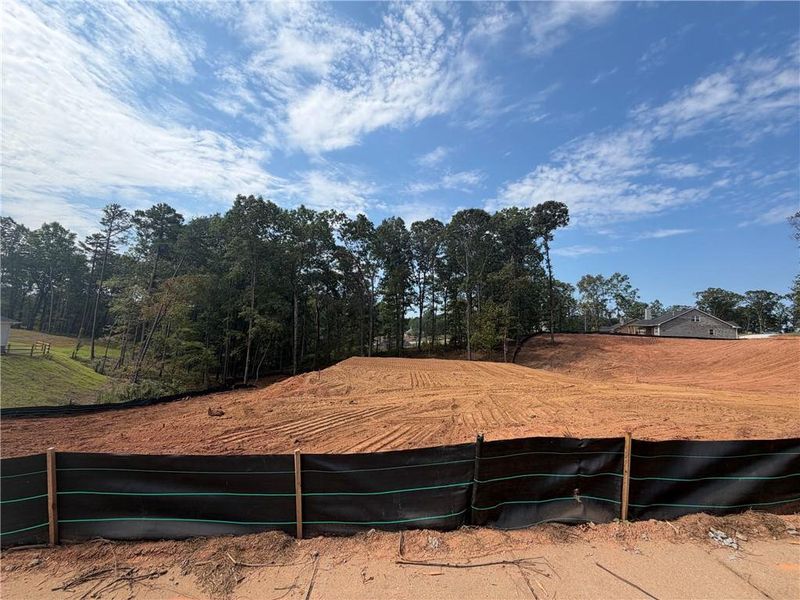 Site preparation for new homesites in Tuscany Hills, Douglasville (Image 46).