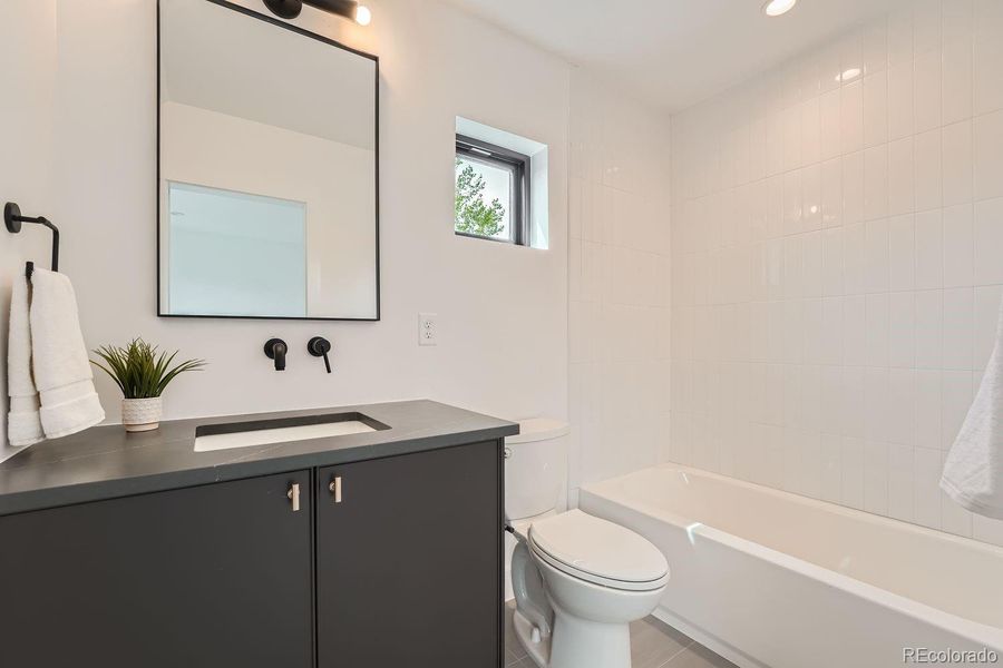 Furnished interior view inside a new home in , Denver (Image 13). Furnished interior view inside a new home in , Denver (Image 13).