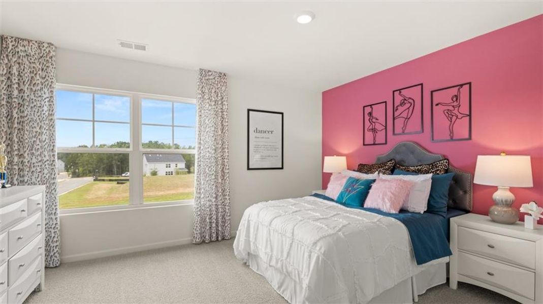 Furnished interior view inside a new home in Bridle Creek, Locust Grove (Image 15).