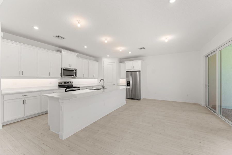 Furnished interior view inside a new home in Avila, Jensen Beach (Image 8).
