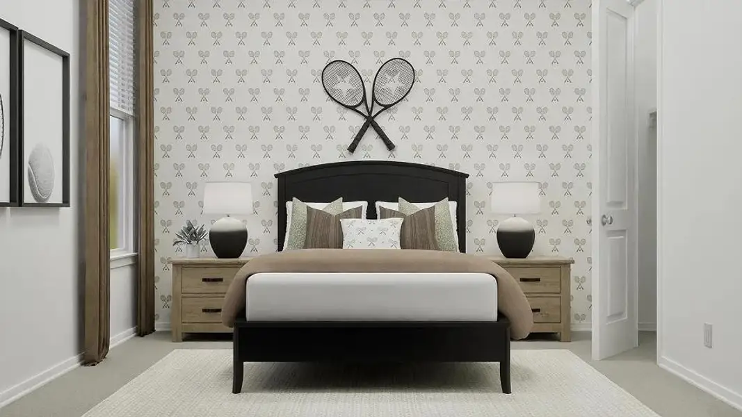 Furnished interior view inside a new home in Cotton Brook, Hutto (Image 3).