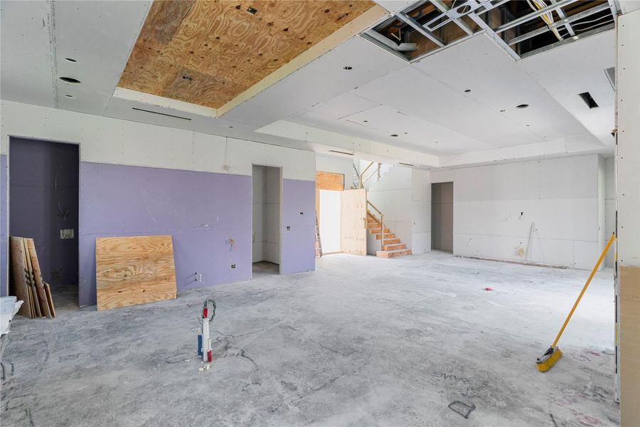 In-progress construction of a new home in , Delray Beach, FL (Image 19).