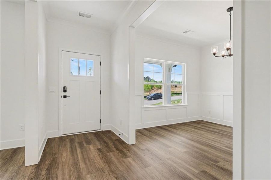 Spacious, unfurnished interior of a new home in Thunder Ridge, Dawsonville (Image 25).