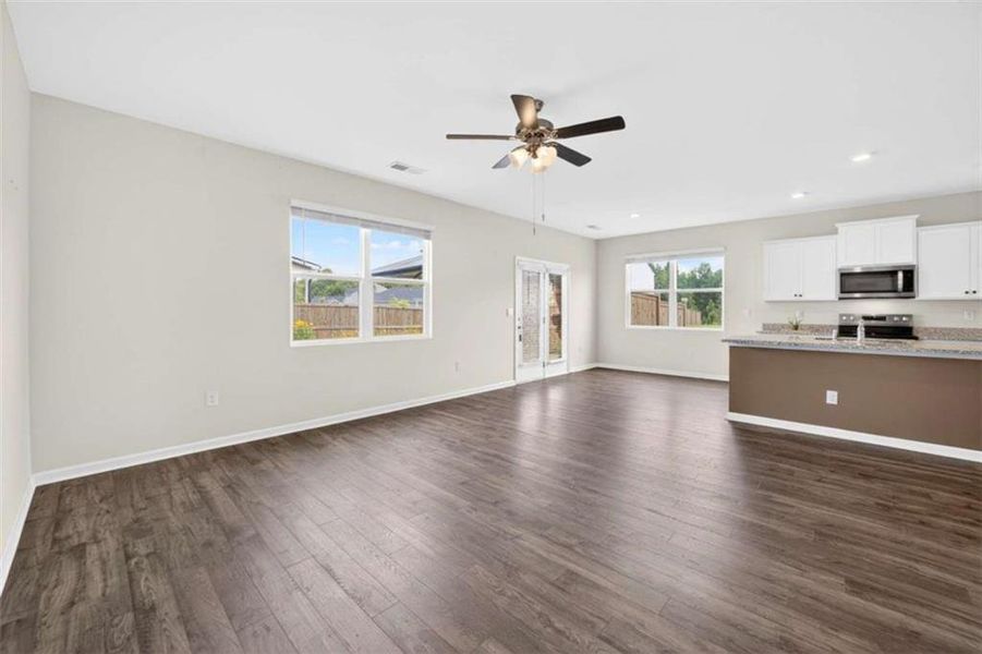 Spacious, unfurnished interior of a new home in Bailey Glynn, Covington (Image 24).
