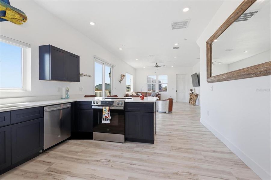 Furnished interior view inside a new home in , New Smyrna Beach (Image 14).