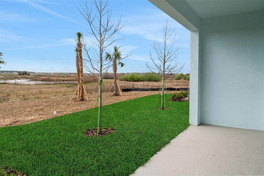 Exterior details and patio area of a home in Shores at Mirada, San Antonio (Image 18).