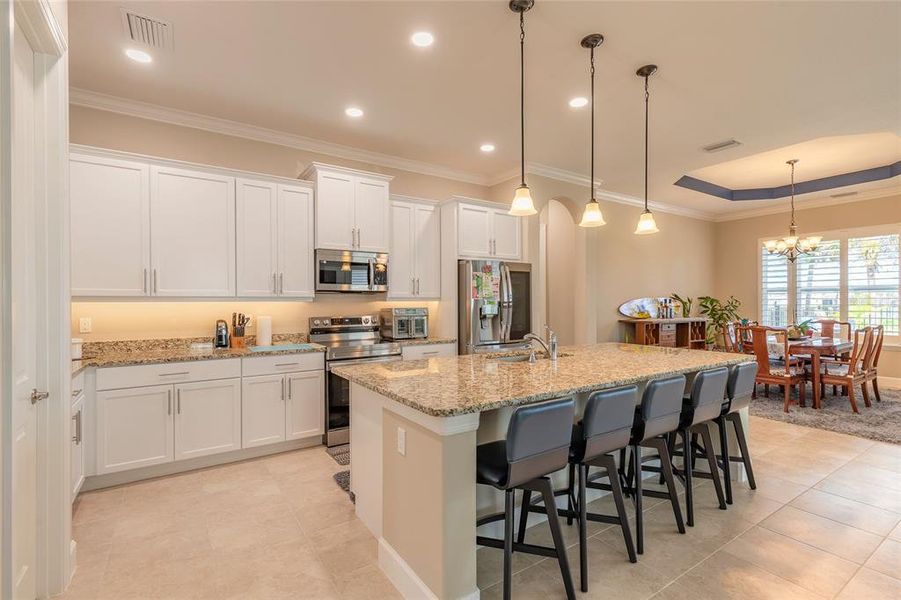 Furnished interior view inside a new home in , Palm Coast (Image 11).