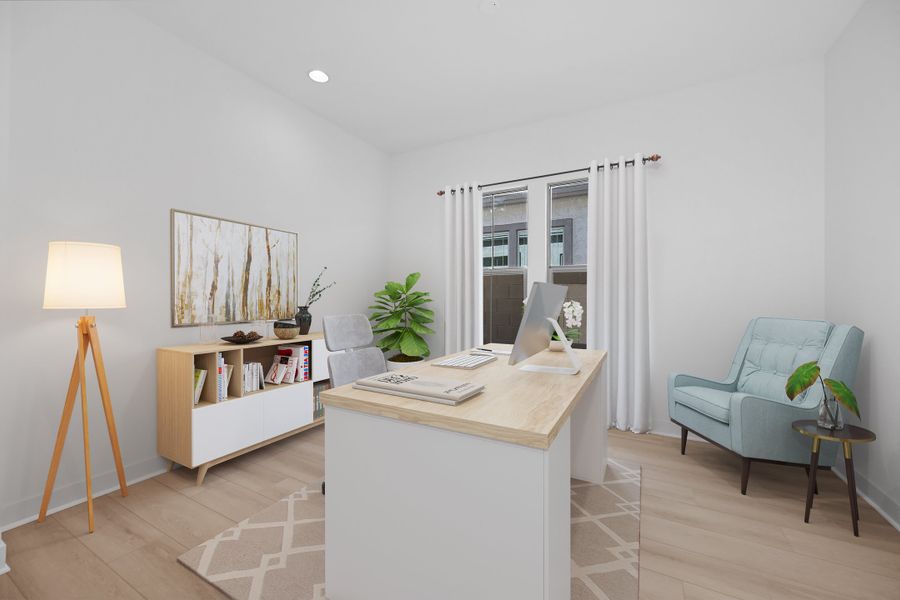 Furnished interior view inside a new home in Aloravita South, Peoria (Image 9).