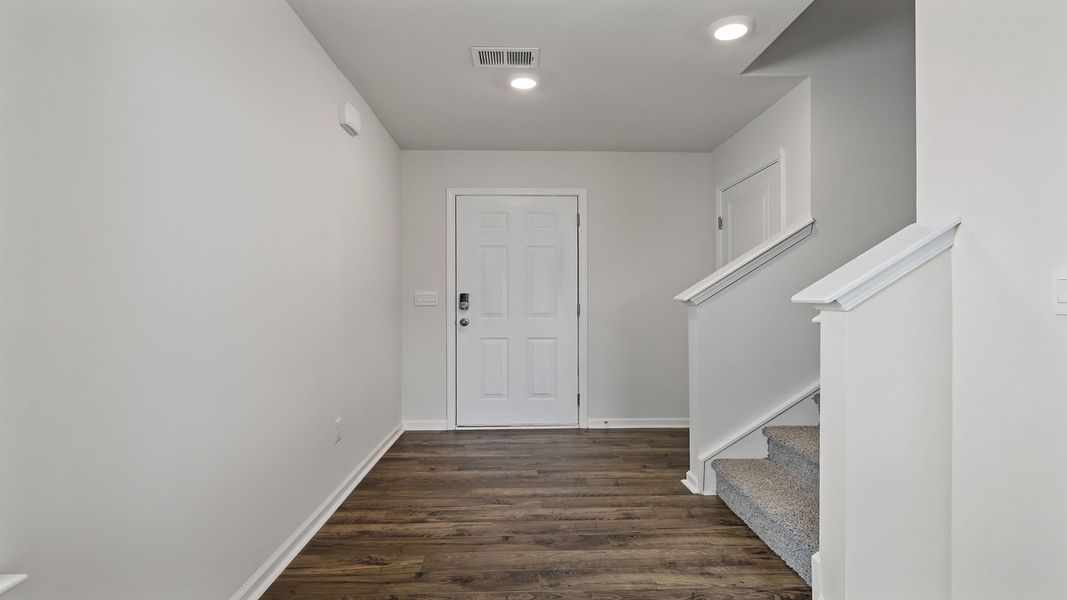 Spacious, unfurnished interior of a new home in Durbin Meadows, Fountain Inn (Image 14). Spacious, unfurnished interior of a new home in Durbin Meadows, Fountain Inn (Image 14).
