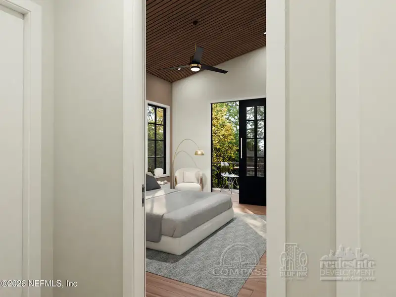 Exterior details and patio area of a home in , Jacksonville (Image 3).