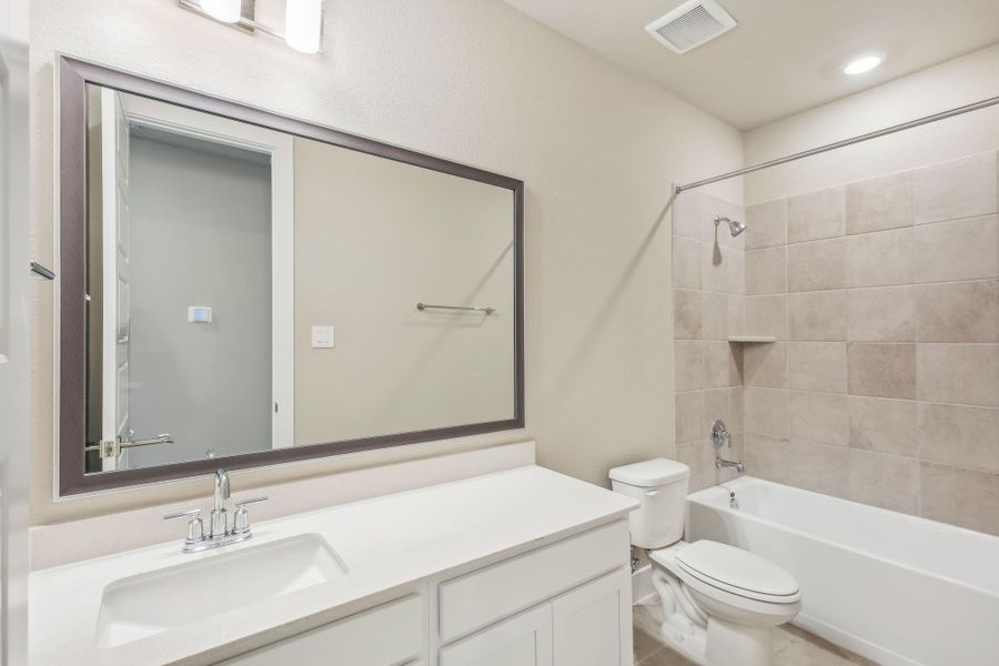 Photo is not of the actual home but is an inspirational photo of builder’s model home and may depict options, furnishings, and/or decorator features that are not included.