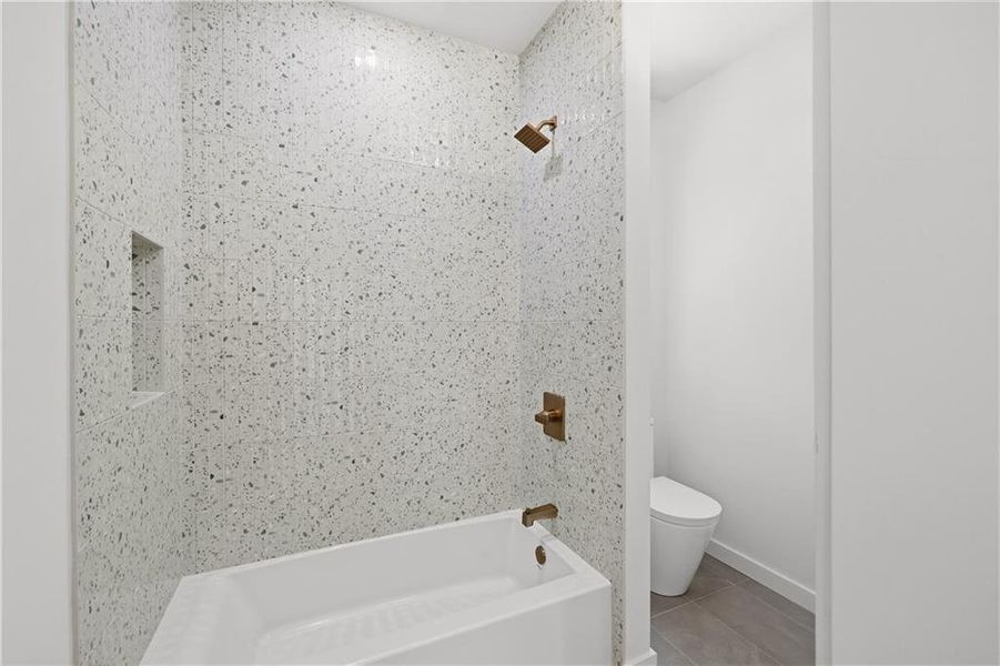 Furnished interior view inside a new home in , Atlanta (Image 11).