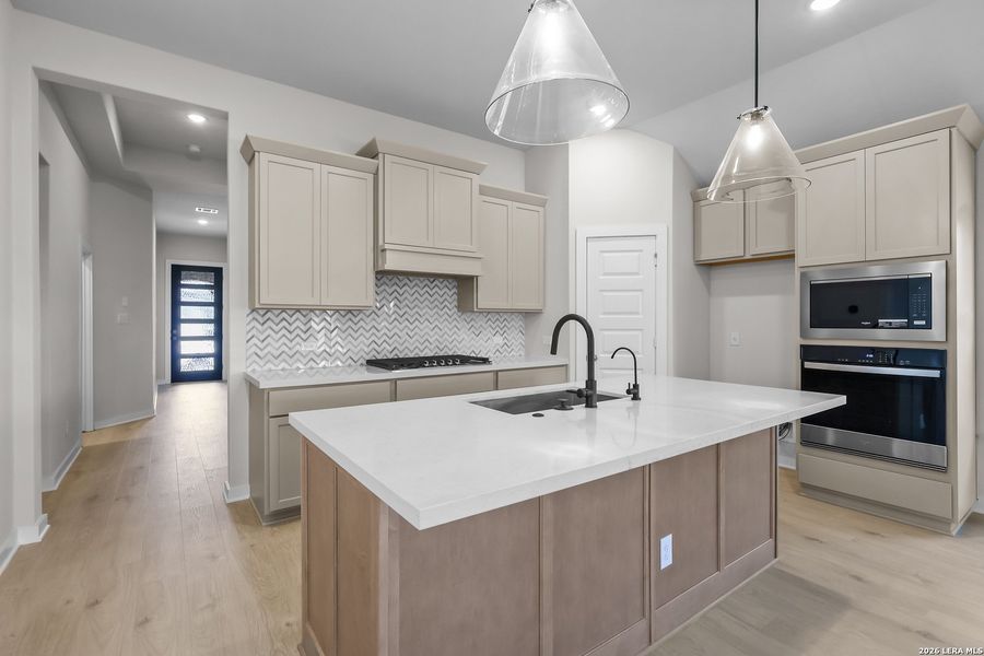 Furnished interior view inside a new home in Stillwater Ranch, San Antonio (Image 19).