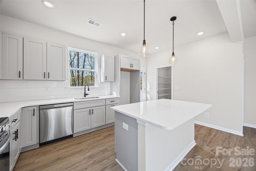 Furnished interior view inside a new home in , Belmont (Image 10).