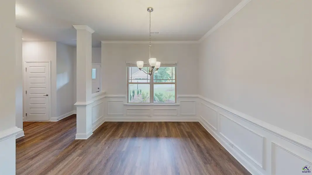 Spacious, unfurnished interior of a new home in Oakview Estates, Macon (Image 8). Spacious, unfurnished interior of a new home in Oakview Estates, Macon (Image 8).