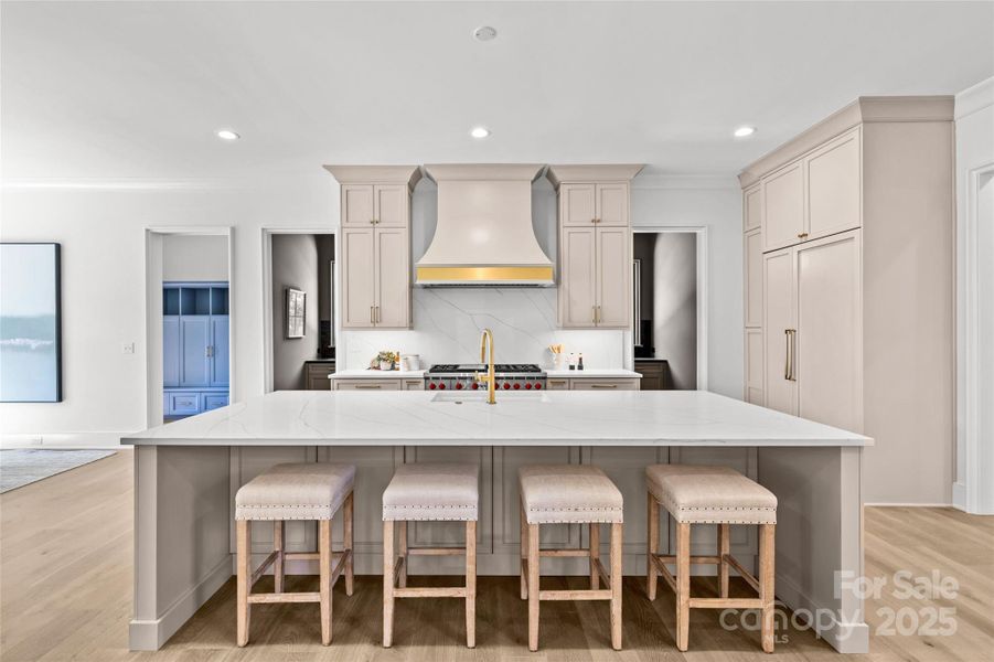 Furnished interior view inside a new home in Stratford Chase, Charlotte (Image 36).