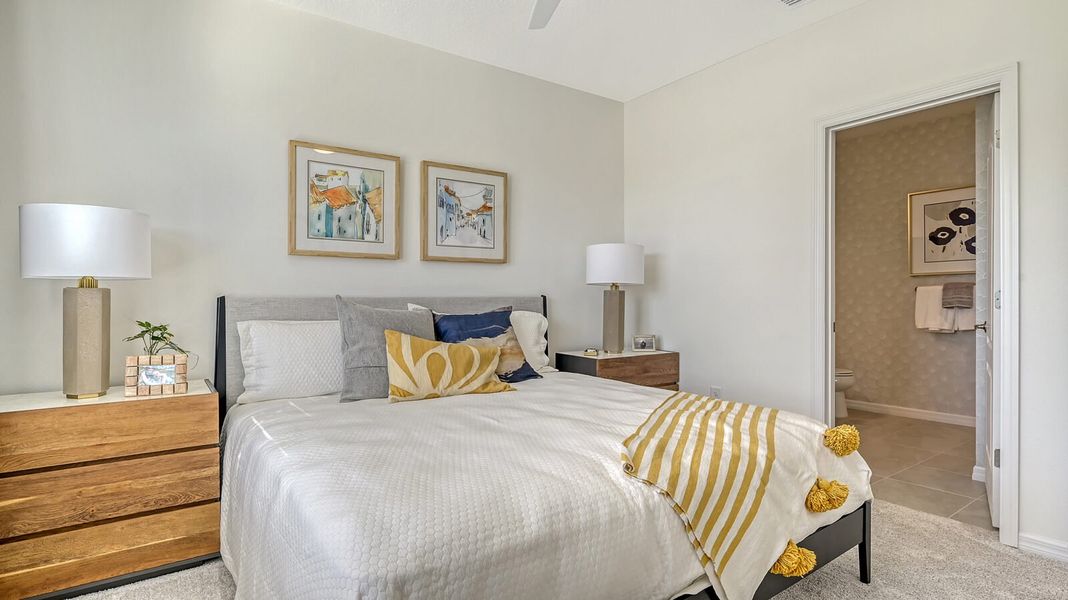 Furnished interior view inside a new home in SkySail, Naples (Image 25).