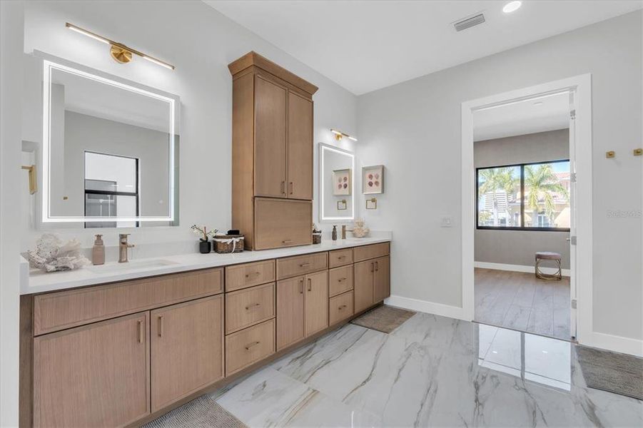 Furnished interior view inside a new home in , St. Petersburg (Image 7).