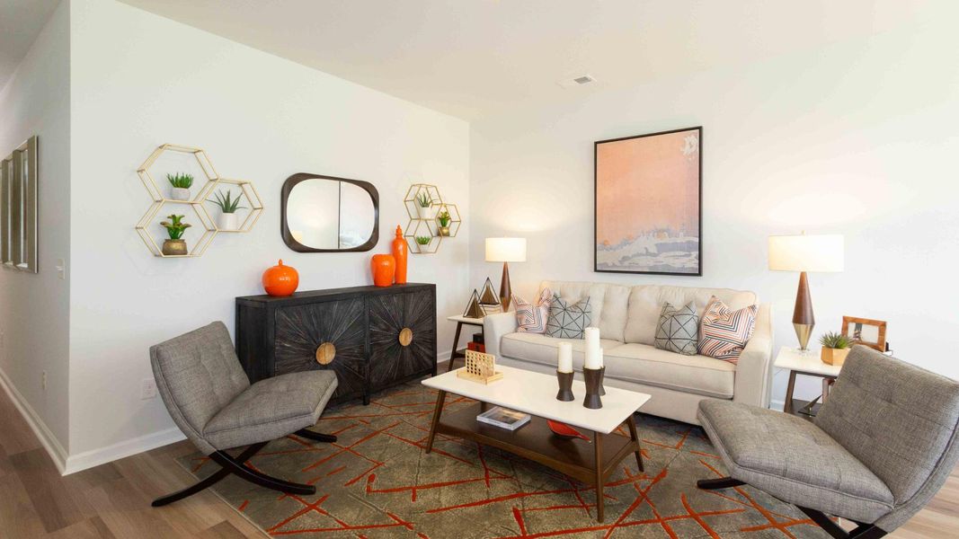 Furnished interior view inside a new home in Stockyard, Statesboro (Image 6).