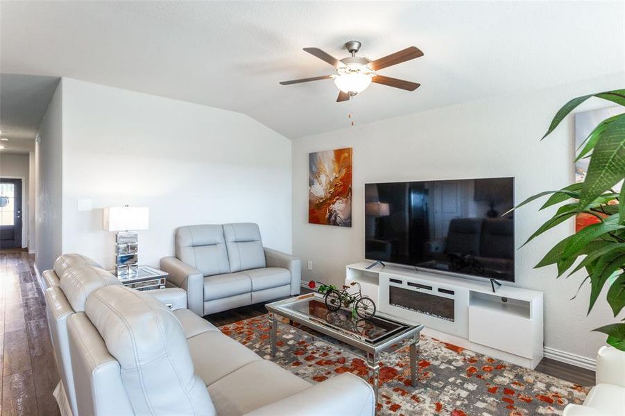 Furnished interior view inside a new home in Palmilla Springs - Signature Series, Fort Worth (Image 6).