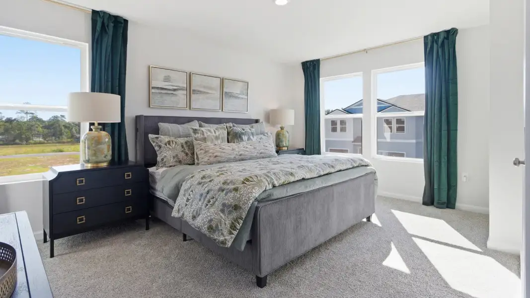 Furnished interior view inside a new home in Abilene Acres, Tallahassee (Image 15).