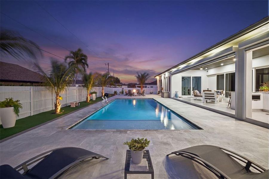 Exterior details and patio area of a home in , Cape Coral (Image 25).