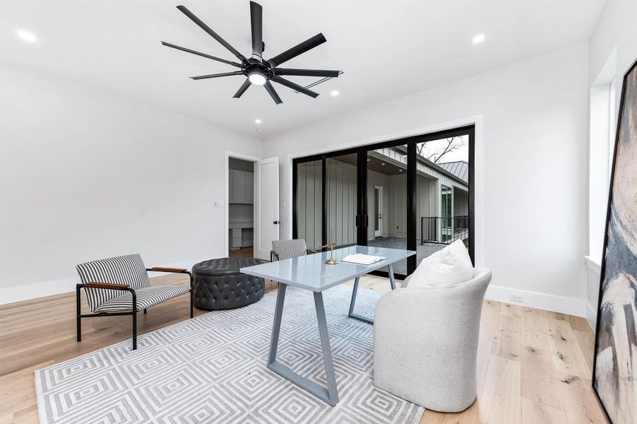 Furnished interior view inside a new home in , Houston (Image 13).
