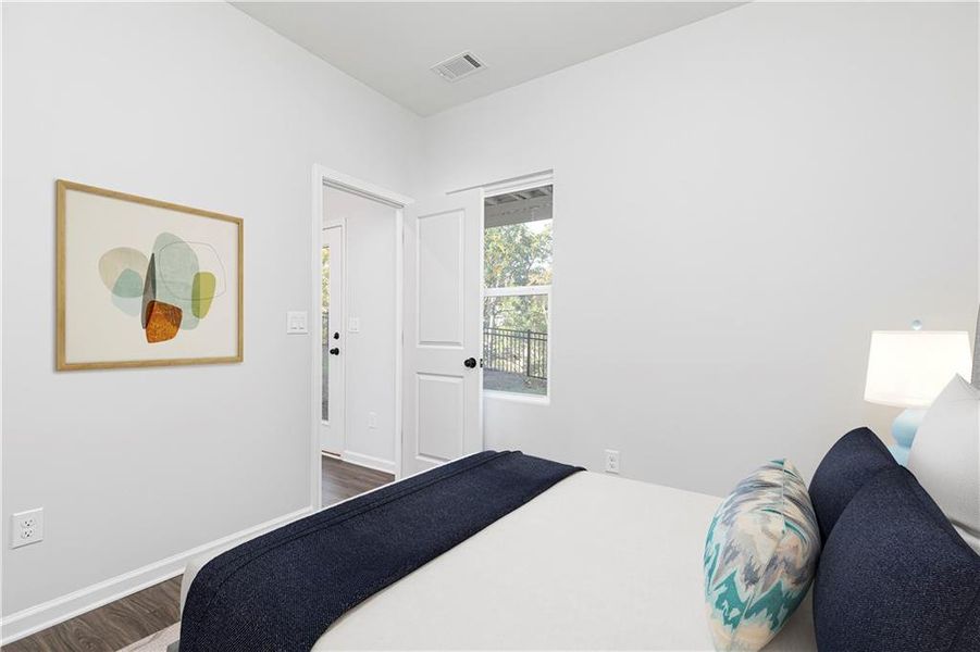 Furnished interior view inside a new home in , Powder Springs (Image 12).