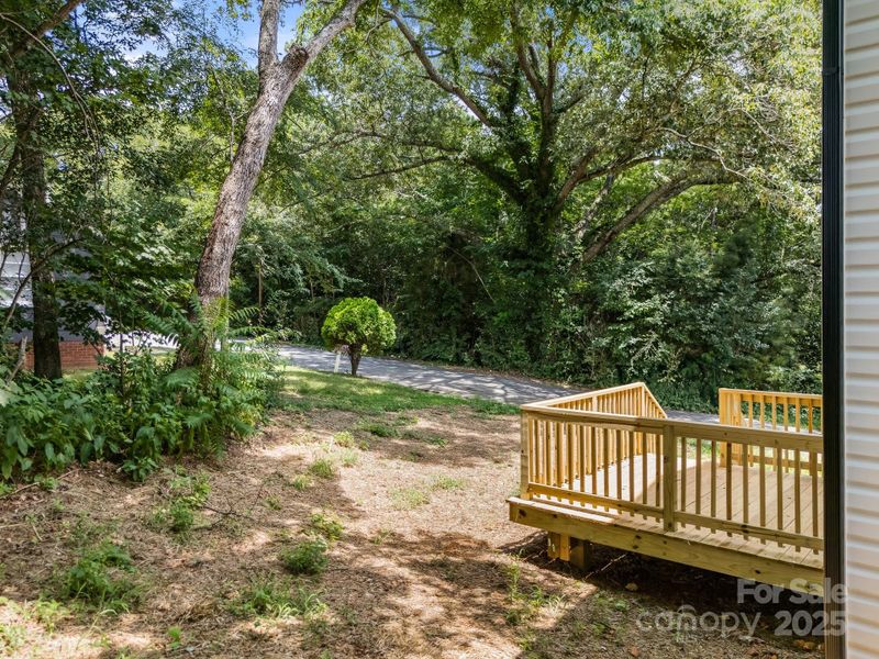 Exterior details and patio area of a home in , Albemarle (Image 22).