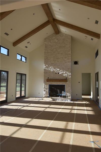 In-progress construction of a new home in , Bishop, GA (Image 7).