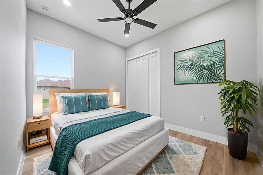 Furnished interior view inside a new home in , Punta Gorda (Image 9).