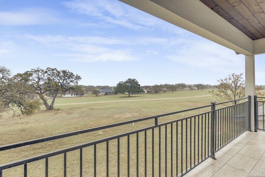 Exterior details and patio area of a home in , Bandera (Image 29).
