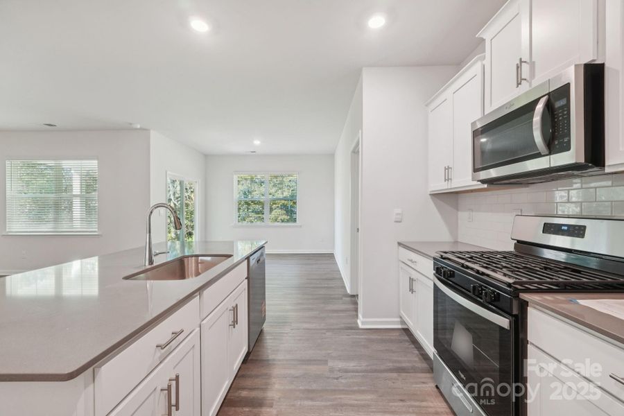 Furnished interior view inside a new home in Cline Village, Conover (Image 14).