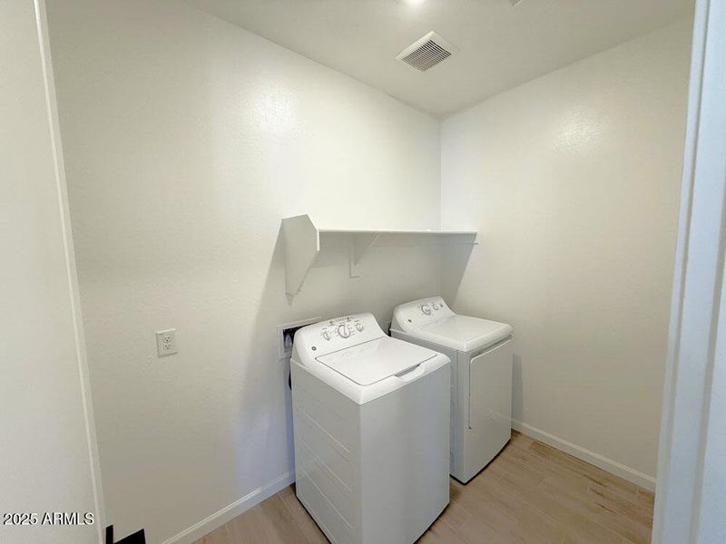 Laundry with washer and dryer included
