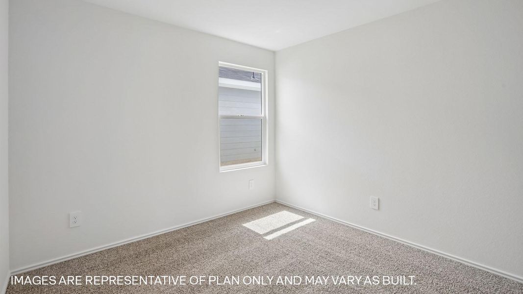 Spacious, unfurnished interior of a new home in Prairie Lakes, Buda (Image 23).