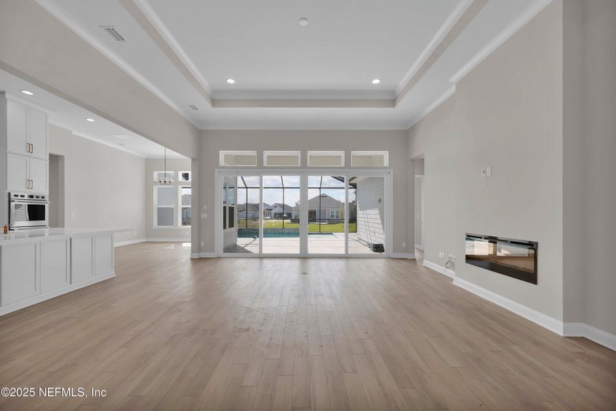 Spacious, unfurnished interior of a new home in Courtney Oaks at SilverLeaf, St. Augustine (Image 33).
