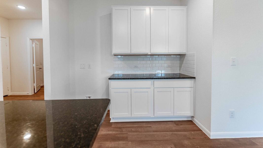 Furnished interior view inside a new home in The Canopies, Splendora (Image 6).