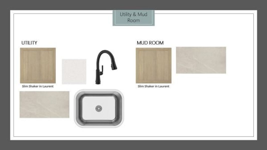 Sample of building materials used in homes in Rio Vista at Kelly Ranch, Aledo (Image 29).