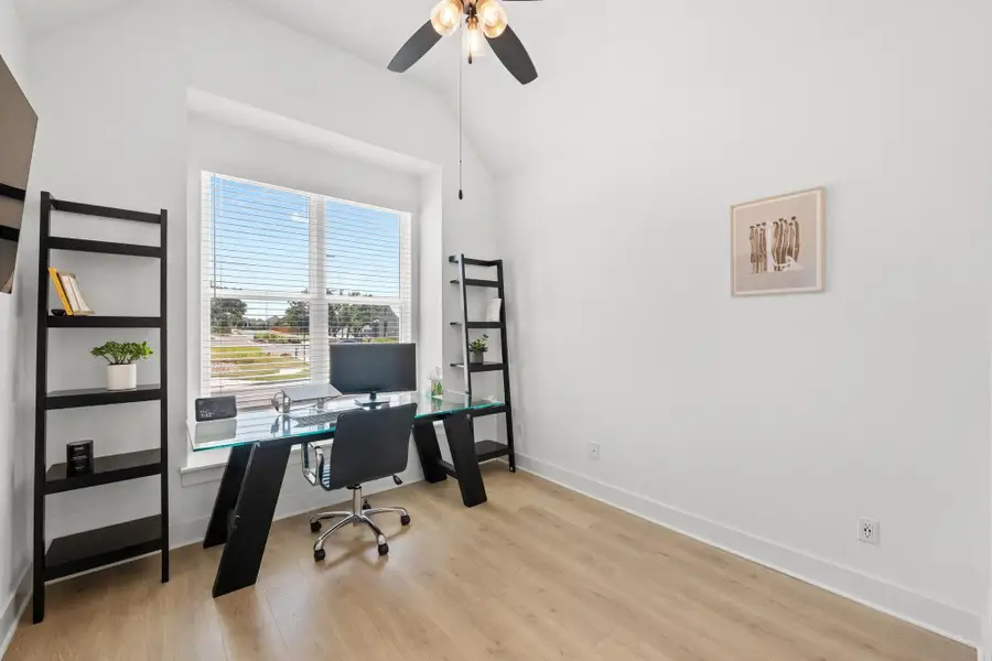 Furnished interior view inside a new home in , Kyle (Image 12).