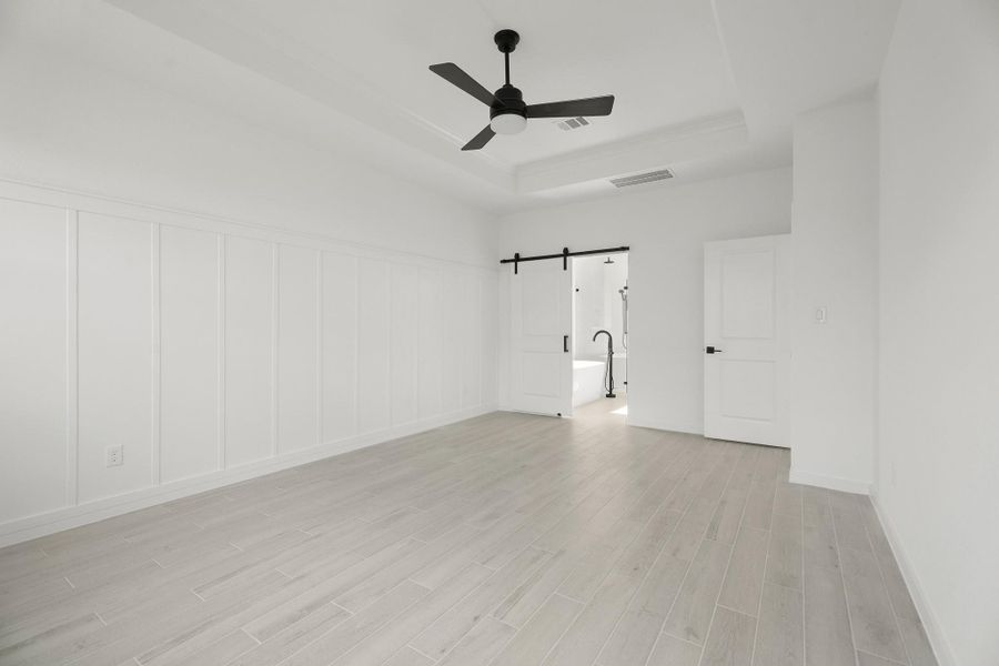 Private primary suite (*Photo not of actual home and used for illustration purposes only.) Private primary suite (*Photo not of actual home and used for illustration purposes only.)