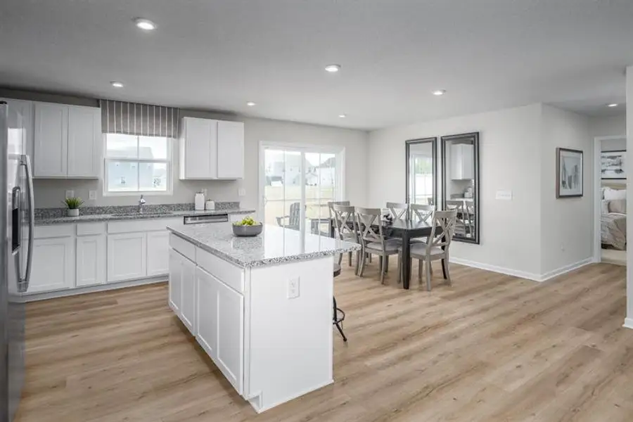 Representative furnished interior of a home built from the Tupelo by Ryan Homes in Williams Run, Bailey (Image 6).