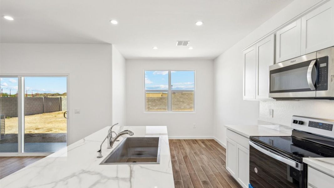Furnished interior view inside a new home in Entrada Del Oro, Gold Canyon (Image 12).