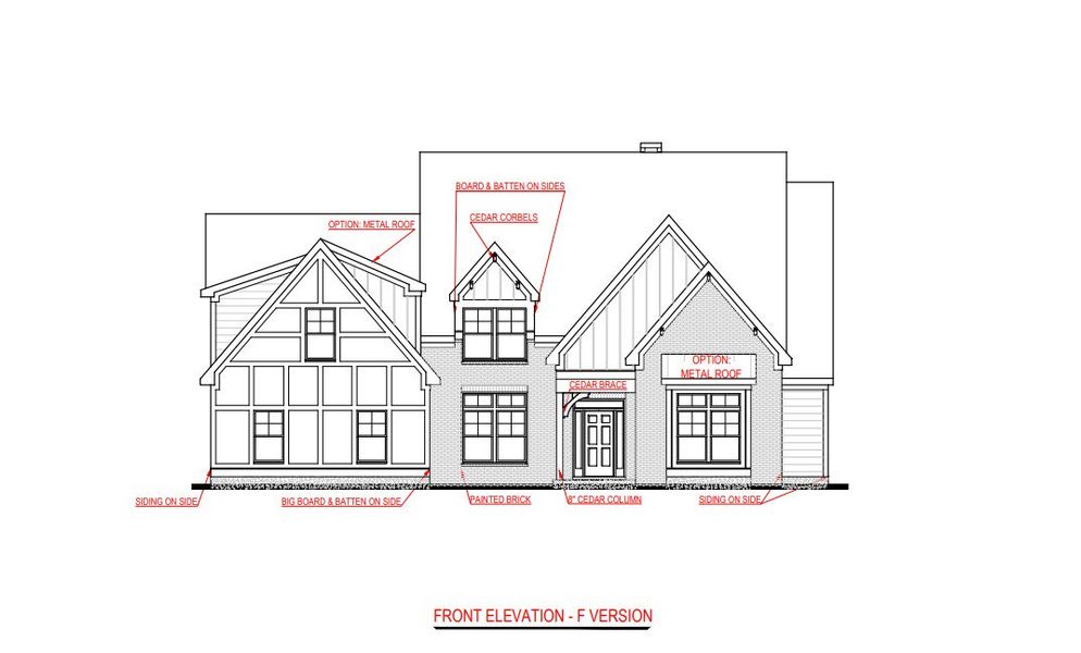 Representative rendering of the exterior for the Bryant F 90 by Jeff Lindsey Communities (Image 5). Representative rendering of the exterior for the Bryant F 90 by Jeff Lindsey Communities (Image 5).