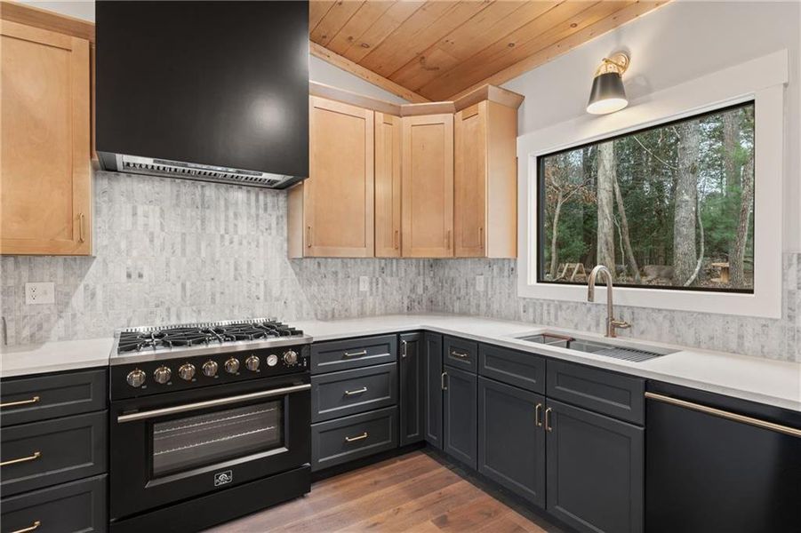 Furnished interior view inside a new home in , Ellijay (Image 3).