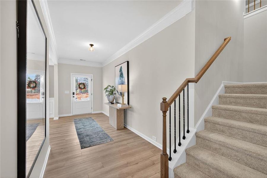 Spacious, unfurnished interior of a new home in Allen Manor, Hoschton (Image 18).