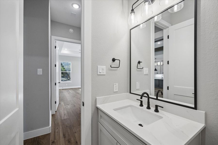 Furnished interior view inside a new home in , Huntsville (Image 9).