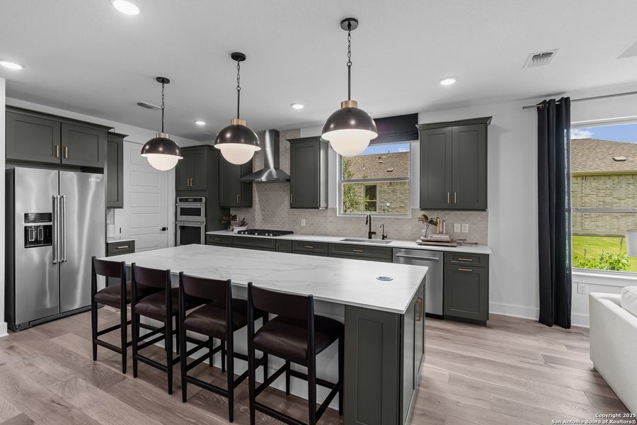 Furnished interior view inside a new home in Del Webb New Braunfels at Veramendi, New Braunfels (Image 5).