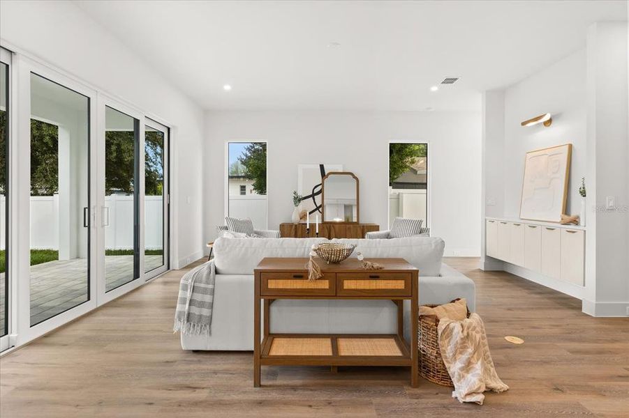 Furnished interior view inside a new home in , Orlando (Image 49). Furnished interior view inside a new home in , Orlando (Image 49).